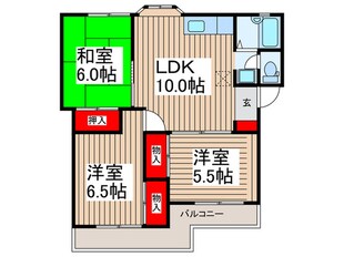 レジデンス川上の物件間取画像